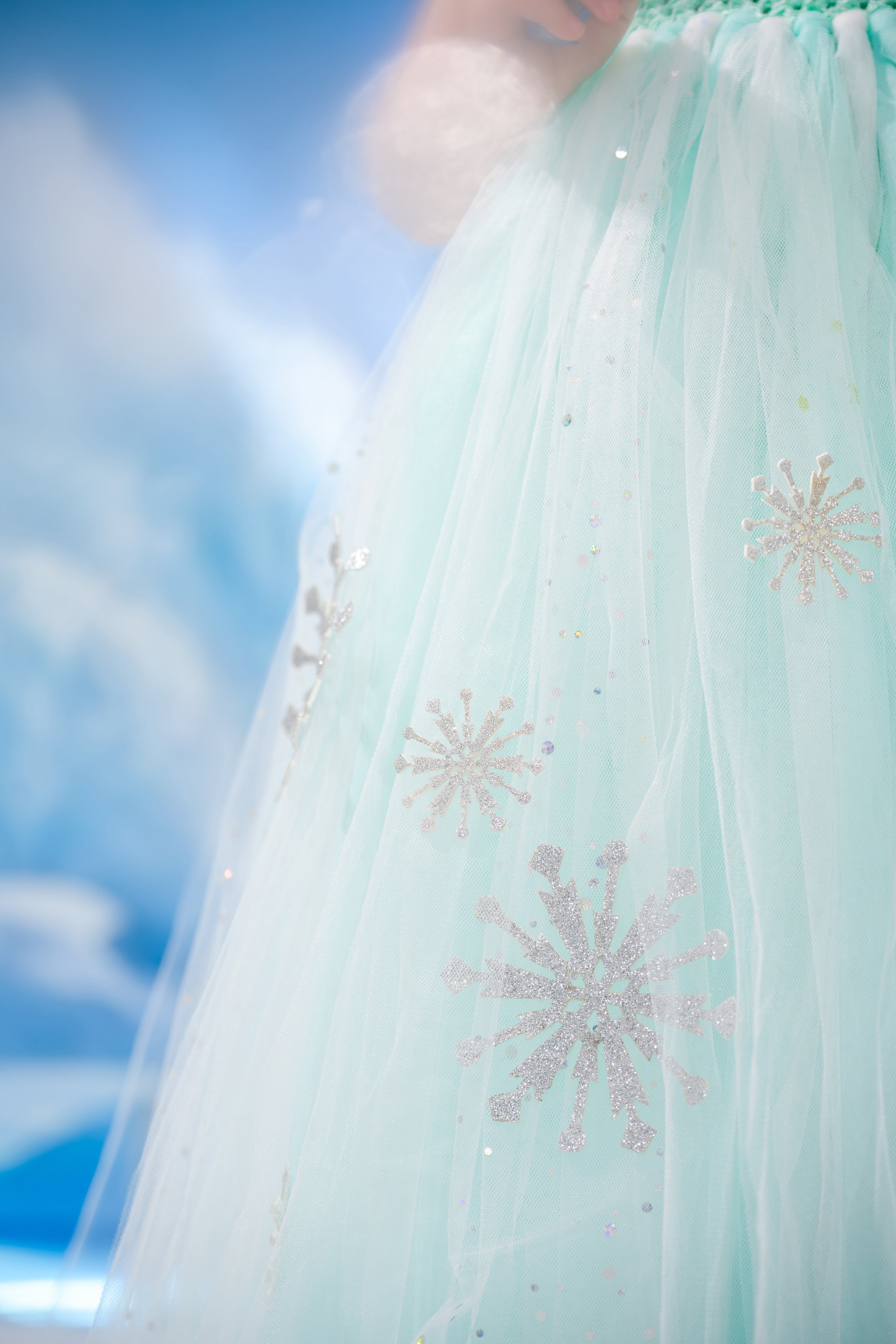 Frozen Elsa Green Mint tutu dress, Party Queen dress