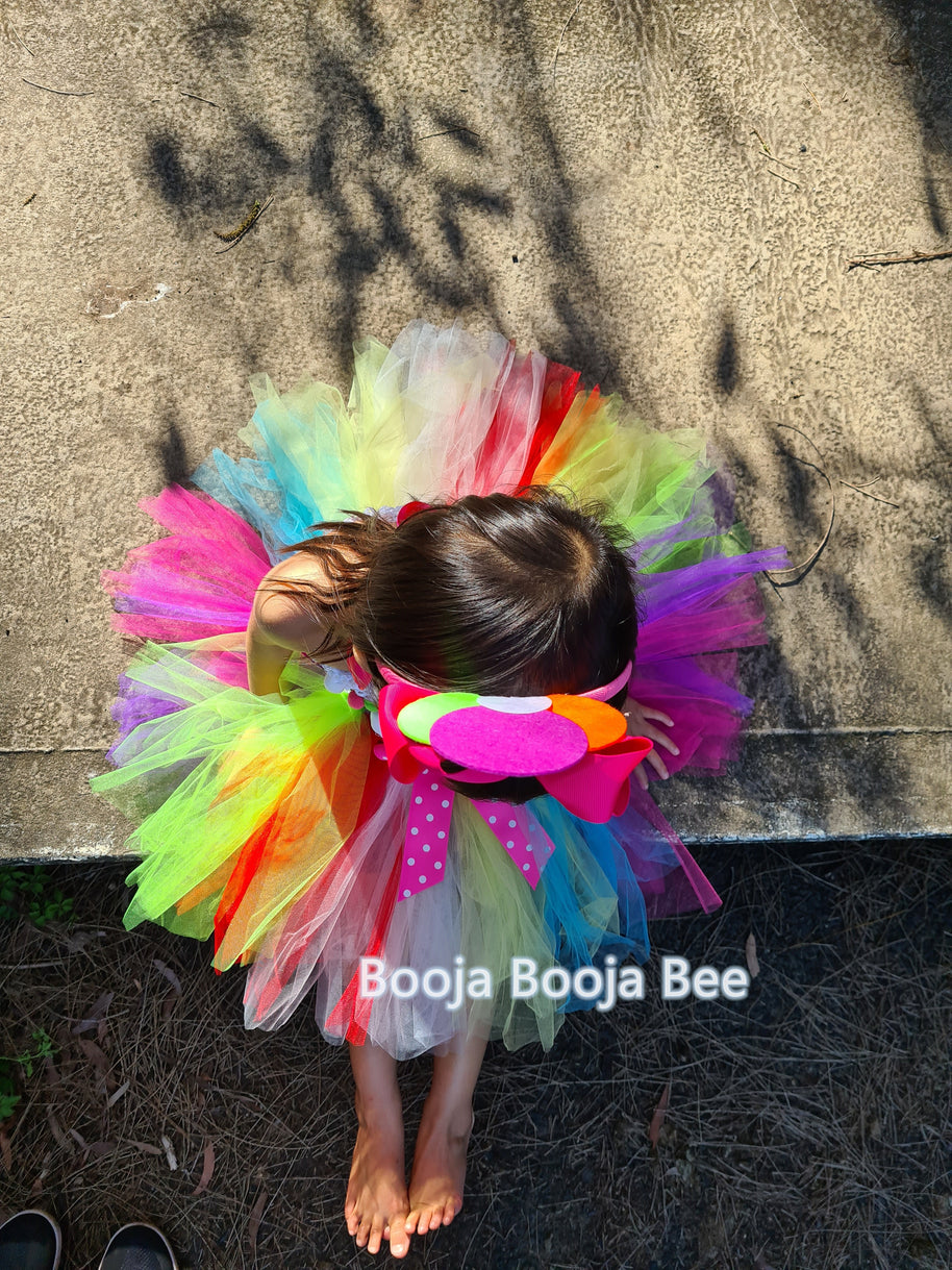 Lollipop Candy tutu rainbow dress, Candy themed birthday costume