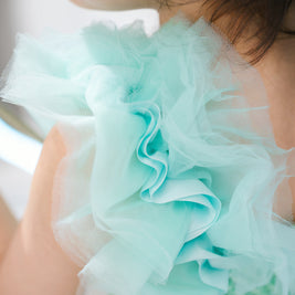 Frozen Elsa Green Mint tutu dress, Party Queen dress