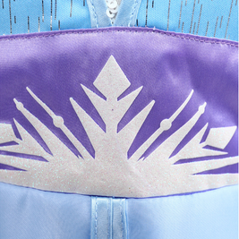 Frozen 2 Elsa inspired blue costume dress, Disney princess themed party cosplay wear