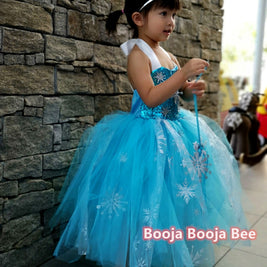 Frozen Elsa Enchanting tutu dress for Birthday, Princess Party Magical Outfits