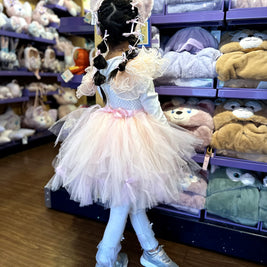 Linabell Pink fox girls costume, Kitsune Japanese cosplay ribbon dress