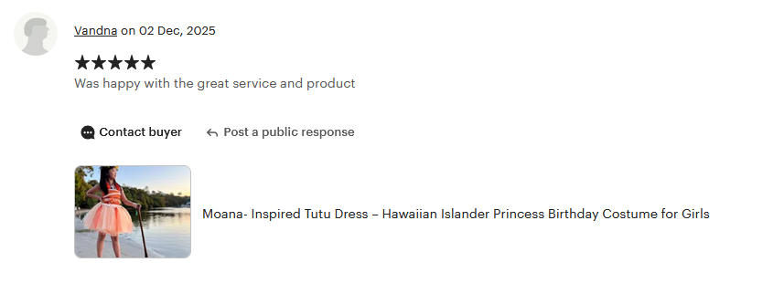 Moana Inspired Tutu Dress – Hawaiian Islander Ocean Princess Birthday Costume for Girls