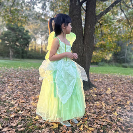 Tinker Bell fairy costume, Princess Tiana Party dress