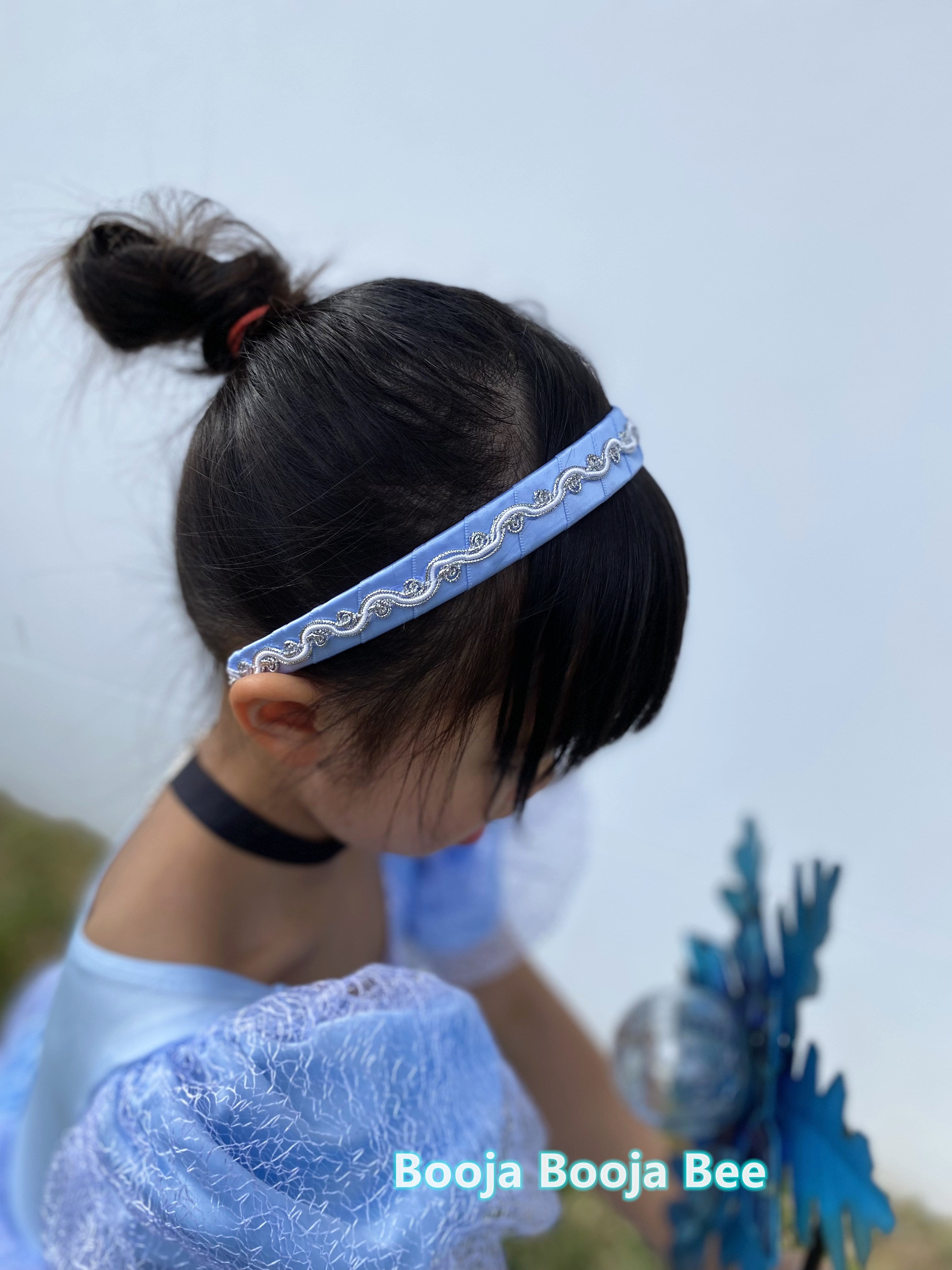 Cinderella puffy sleeves ball gown, Girls birthday gift party dress