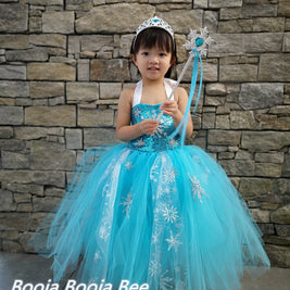 Frozen Elsa Enchanting tutu dress for Birthday, Princess Party Magical Outfits