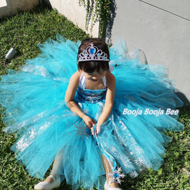 Frozen Elsa Enchanting tutu dress for Birthday, Princess Party Magical Outfits