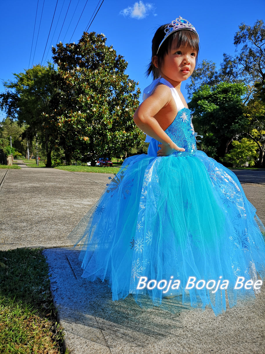 Frozen Elsa Enchanting tutu dress for Birthday, Princess Party Magical Outfits