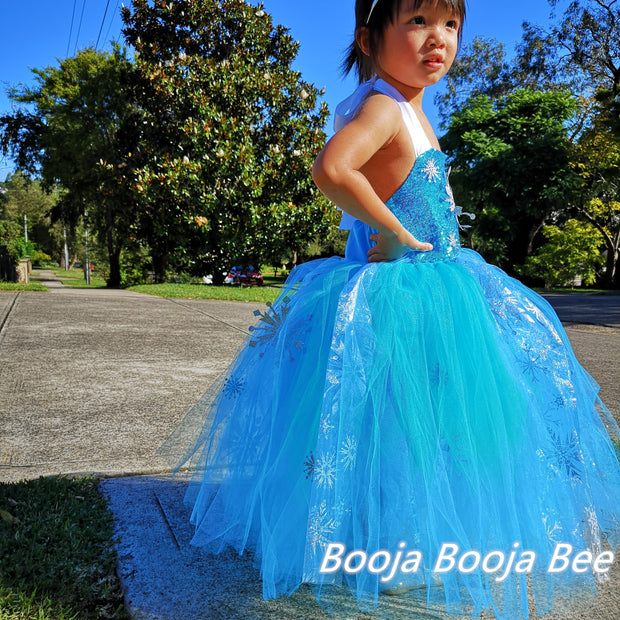 Frozen Elsa Enchanting tutu dress for Birthday, Princess Party Magical Outfits