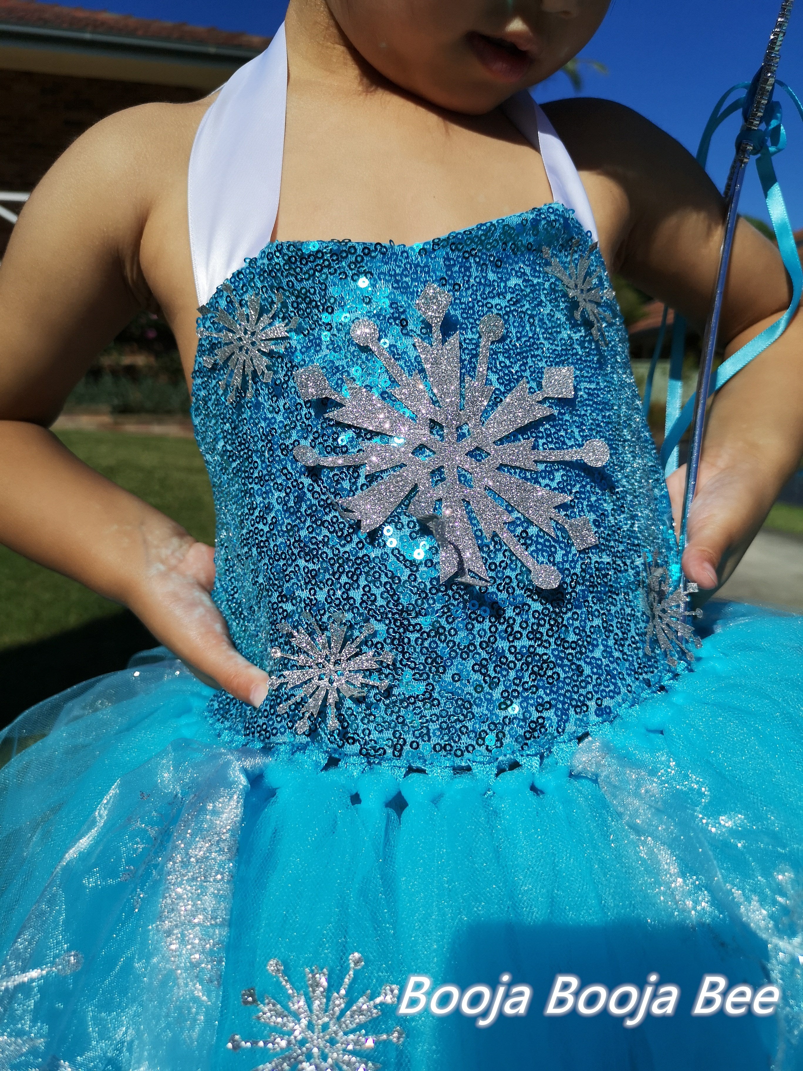 Frozen Elsa Enchanting tutu dress for Birthday, Princess Party Magical Outfits