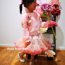 Wild Rose Fluffy Petti skirt 1st Tutu, Swirl & Twirl birthday baby skirt