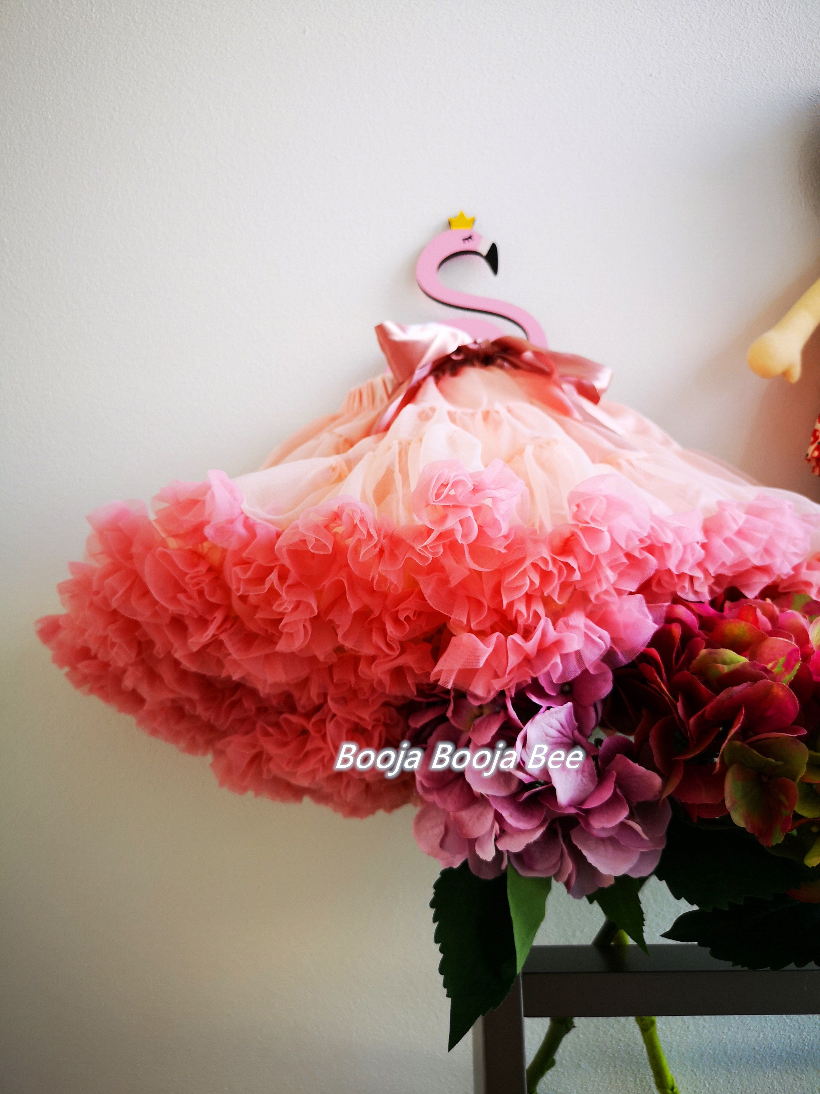Wild Rose Fluffy Petti skirt 1st Tutu, Swirl & Twirl birthday baby skirt