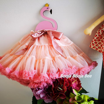 Wild Rose Fluffy Petti skirt 1st Tutu, Swirl & Twirl birthday baby skirt