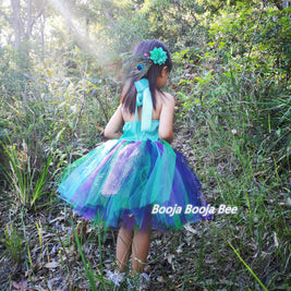 Luxury Girl sequins Peacock tutu dress, Animal party girls costume sets