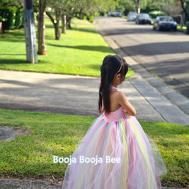 Unicorn Rainbow Tutu Dress sets for 1st Birthday, Little Pony Pastel Party Wear