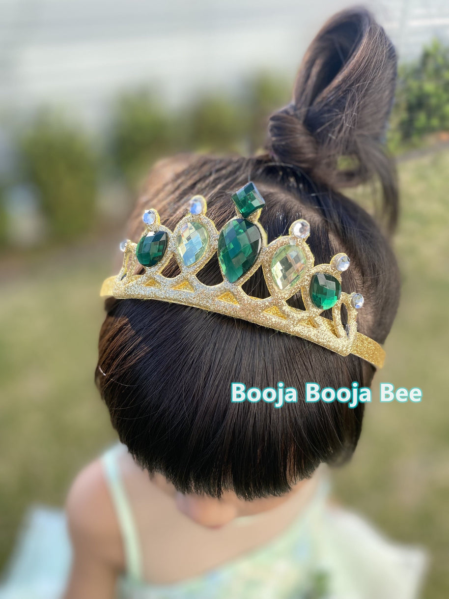 Princess Tiana costume sleeveless costume dress, The Frog movie cosplay