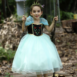Anna coronation gown dress, Princess cosplay Aged 3-10
