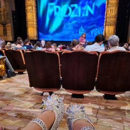 Frozen Elsa rhinestones princess magic shoes