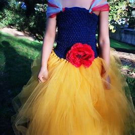 Snow White tutu dress, costume, birthday, photo shoot, Halloween, tulle, princess party, pre-order
