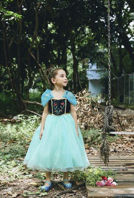Anna coronation gown dress, Princess cosplay Aged 3-10